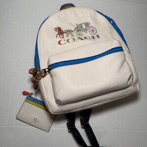 Coach Limited Edition Pride Backpack with Zip Wallet